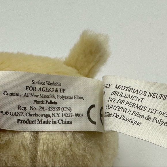 Webkinz Ganz Mazin' Hamsters Bunny Carrots 4" Plush Stuffed Animal Easter - Picture 7 of 9